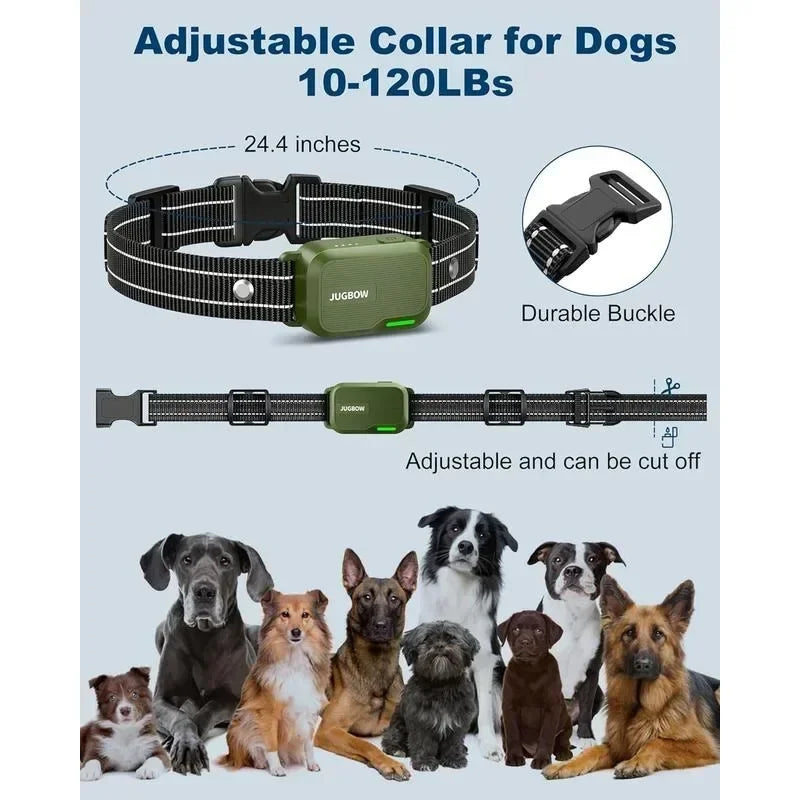3300FT Remote Dog Training Collar - IPX7 Waterproof with 4 Innovative Training Modes