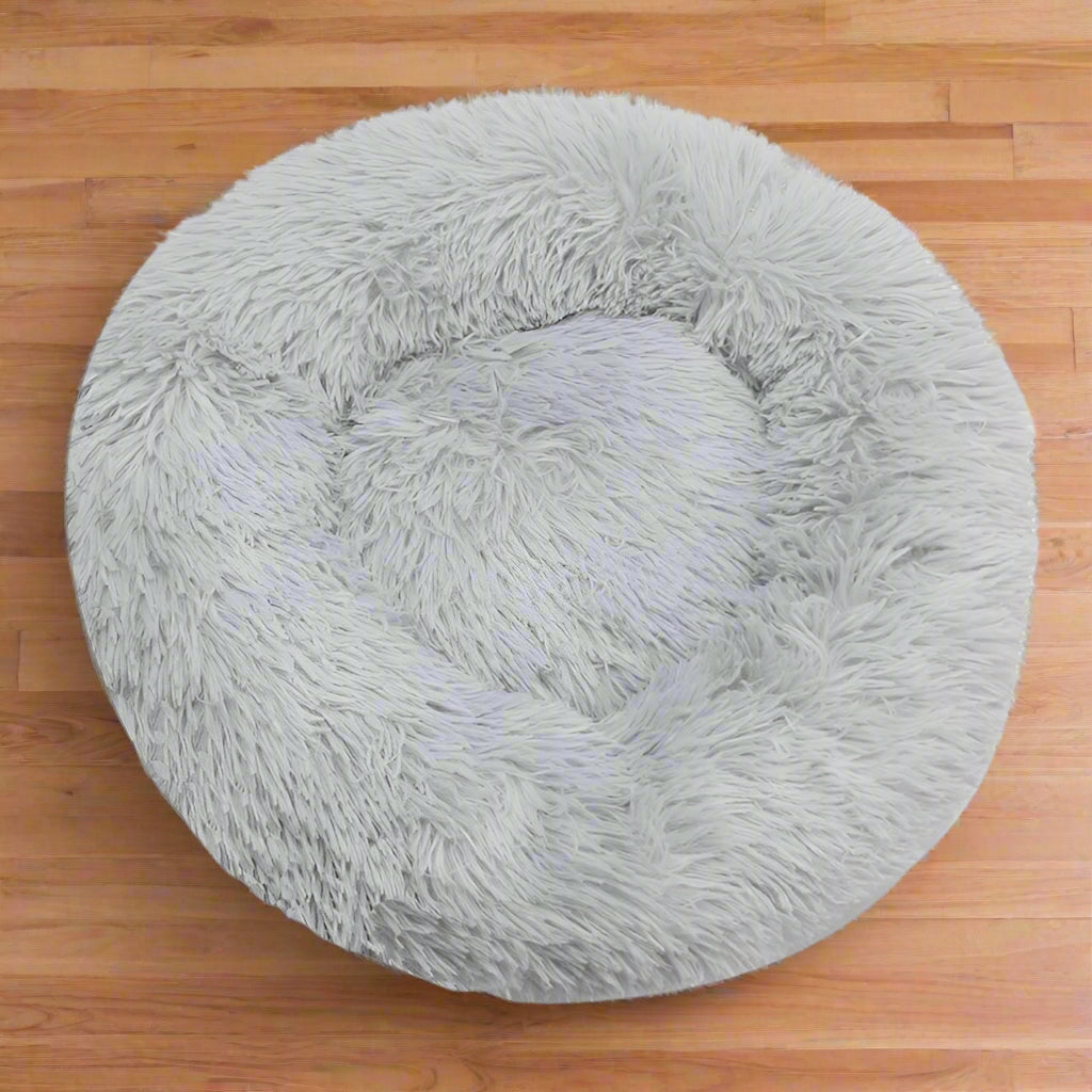 Plush Dog Bed - Small, Medium & Large Dogs & Cats