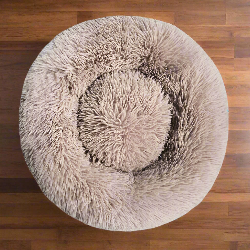 Plush Dog Bed - Small, Medium & Large Dogs & Cats
