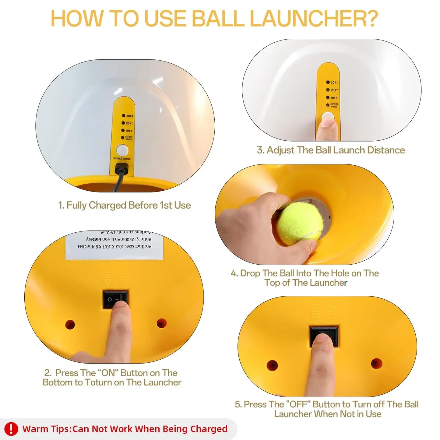 Automatic Ball Launcher for Dogs