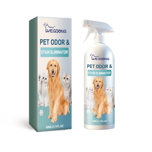 Pet Odor & Stain Eliminator for Dogs and Cats - Fresh Deodorizer for Indoor Use