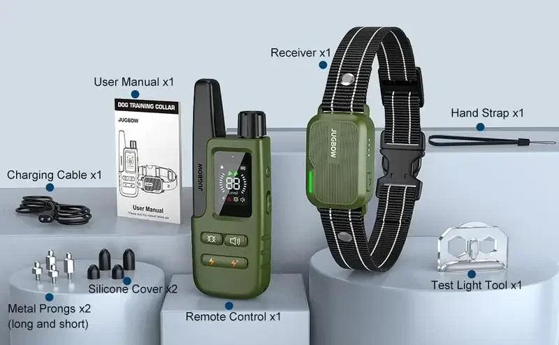 3300FT Remote Dog Training Collar - IPX7 Waterproof with 4 Innovative Training Modes