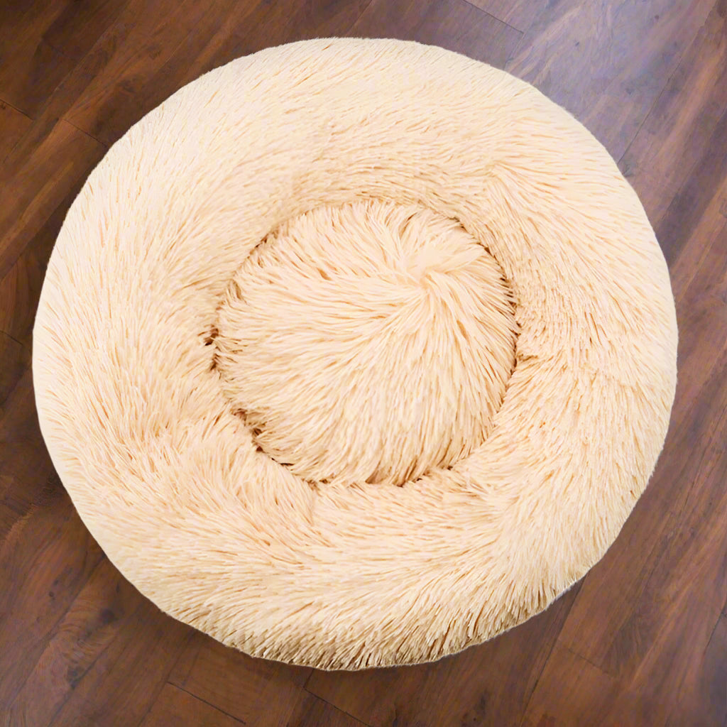 Plush Dog Bed - Small, Medium & Large Dogs & Cats
