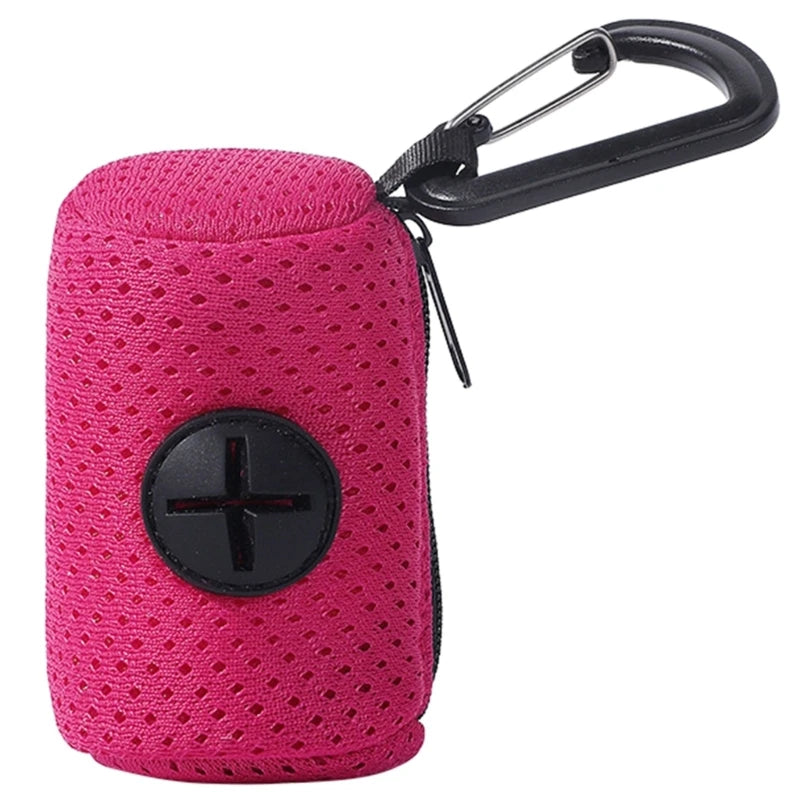 Dog Poop Pickup Bag Holder - Pet Waste Bag Dispenser