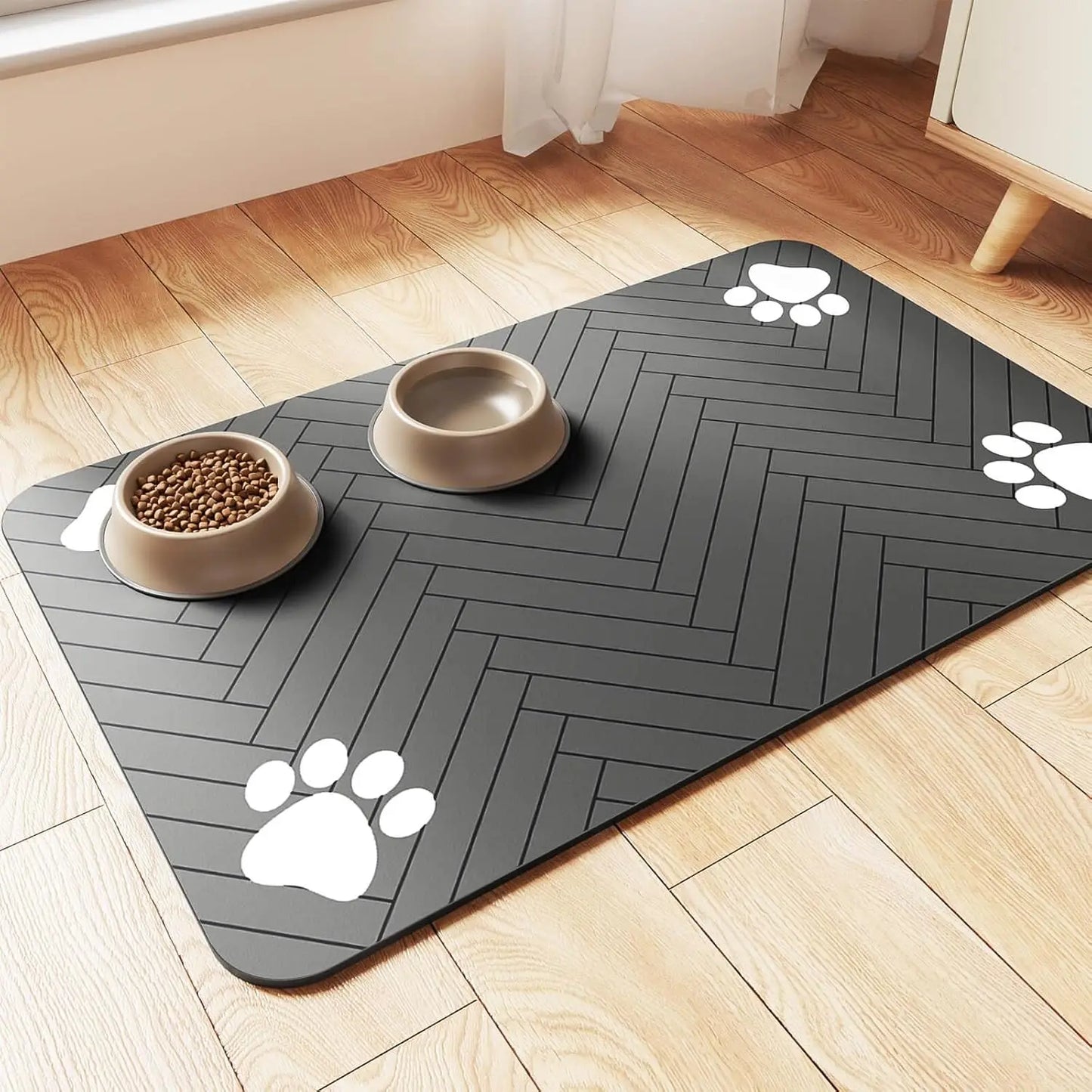 Pet Feeding Mat – Absorbent & Waterproof for Mess-Free Mealtime