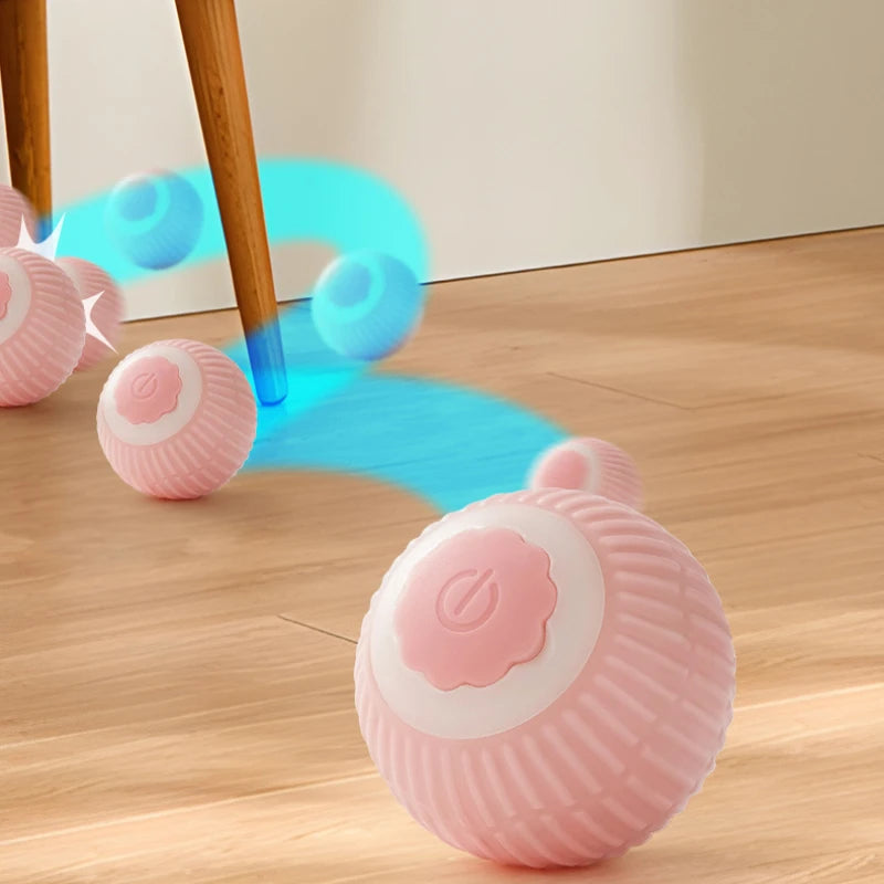 Smart Interactive Cat Ball - Automatic Rolling Magic Toy for Indoor Cats