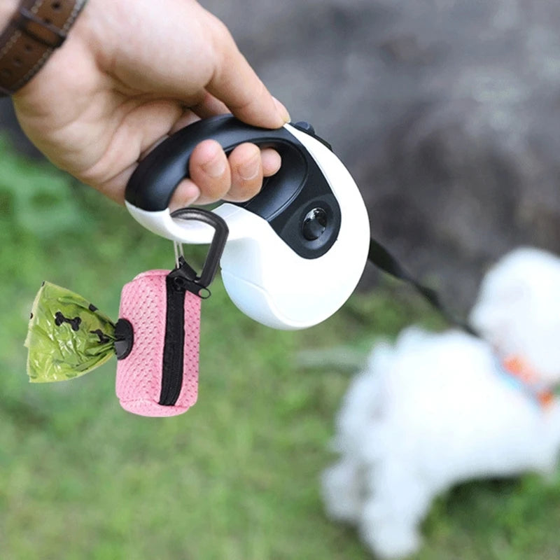 Dog Poop Pickup Bag Holder - Pet Waste Bag Dispenser
