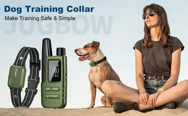 3300FT Remote Dog Training Collar - IPX7 Waterproof with 4 Innovative Training Modes