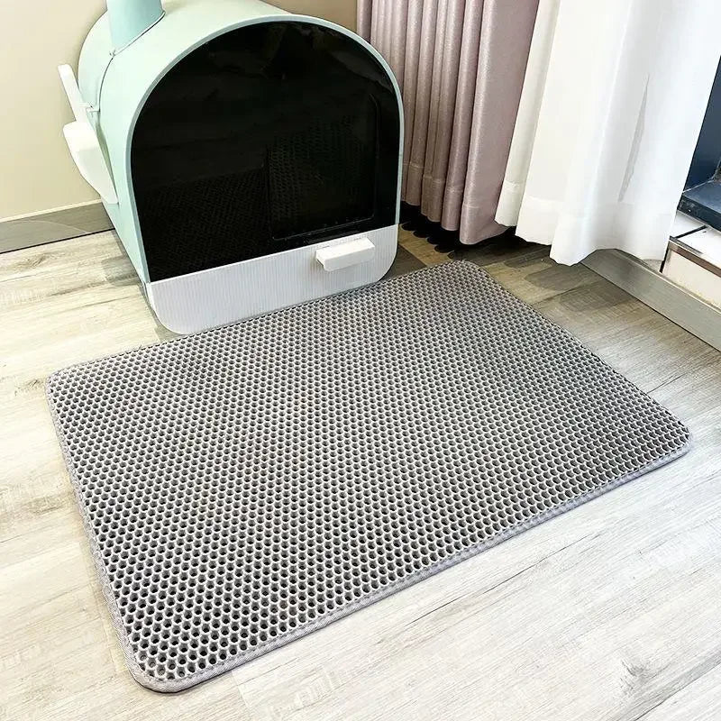 Cat Litter Mat - Waterproof Double Layer Trap